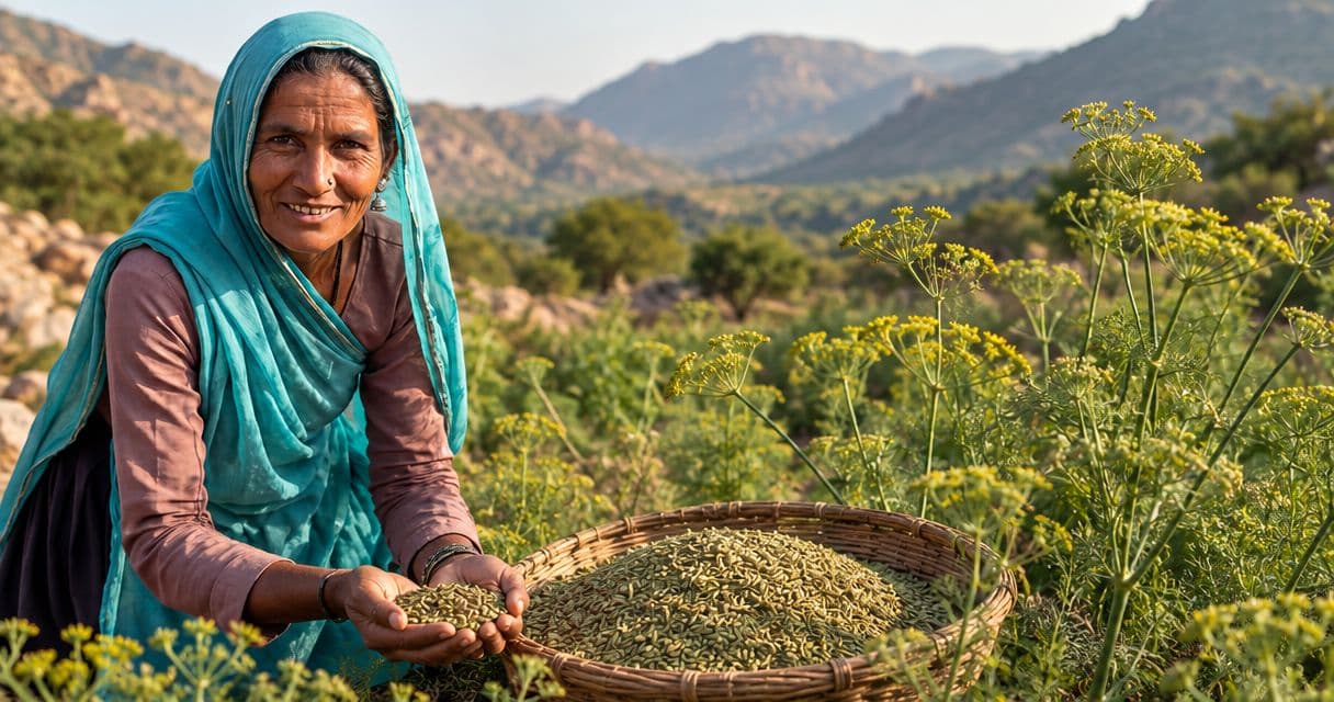 Sirohi fennel: aromatic seeds from Rajasthan’s Aravalli valleys