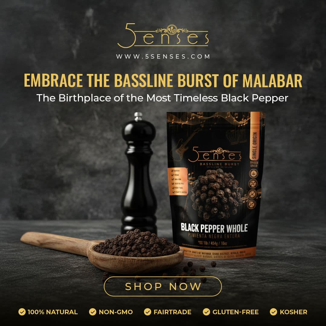 Malabar black pepper: from the Western Ghats to your kitchen